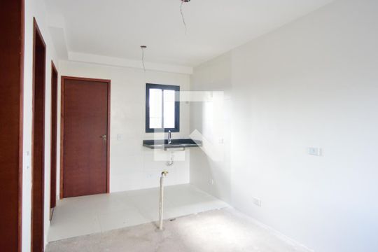 Sala/Cozinha de apartamento à venda com 2 quartos, 38m² em Vila Antonina, São Paulo