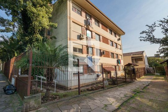 Fachada do Prédio de apartamento à venda com 1 quarto, 48m² em Rubem Berta, Porto Alegre