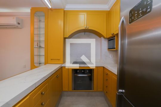 Cozinha de kitnet/studio à venda com 1 quarto, 51m² em Barra Funda, São Paulo