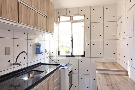 Cozinha de apartamento à venda com 2 quartos, 52m² em Alves Dias, São Bernardo do Campo