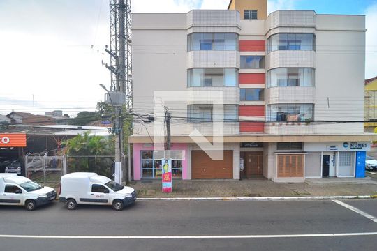 Vista sacada de apartamento à venda com 1 quarto, 64m² em Niterói, Canoas