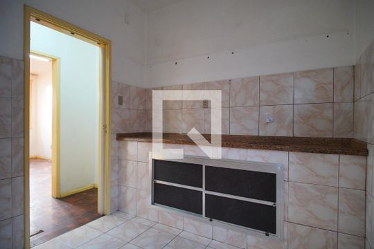 Cozinha de apartamento para alugar com 1 quarto, 50m² em São Geraldo, Porto Alegre