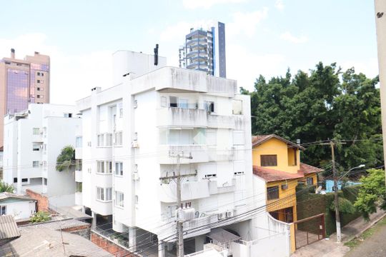 Vista da Sacada de kitnet/studio para alugar com 1 quarto, 31m² em Morro do Espelho, São Leopoldo