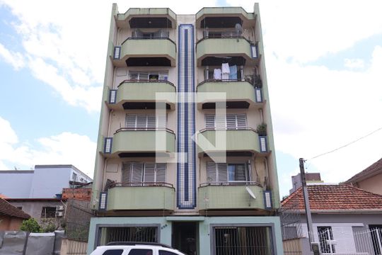 Fachada do Prédio de kitnet/studio para alugar com 1 quarto, 31m² em Morro do Espelho, São Leopoldo