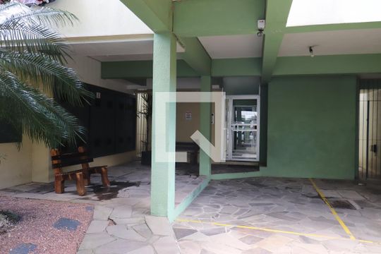 Área comum de kitnet/studio para alugar com 1 quarto, 31m² em Morro do Espelho, São Leopoldo