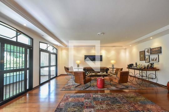 Sala de Estar  de casa à venda com 5 quartos, 848m² em Santo Amaro, São Paulo