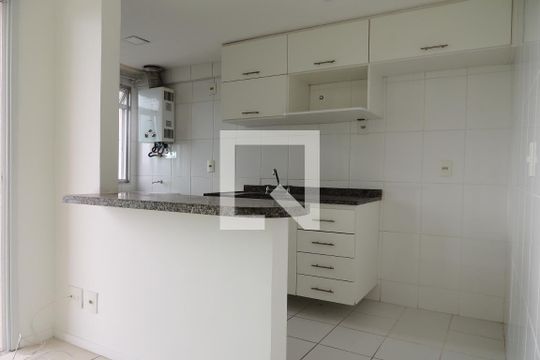 Cozinha - Armários de apartamento para alugar com 2 quartos, 65m² em Recreio dos Bandeirantes, Rio de Janeiro