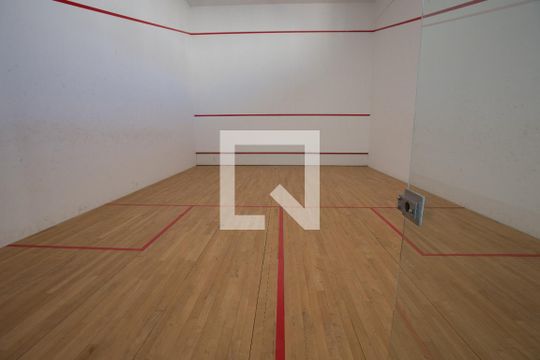 Área comum - quadra de squash de kitnet/studio para alugar com 1 quarto, 44m² em Bosque das Juritis, Ribeirão Preto