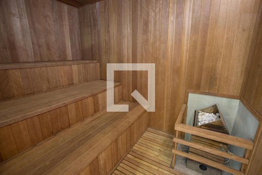 Área comum - sauna de kitnet/studio para alugar com 1 quarto, 44m² em Bosque das Juritis, Ribeirão Preto