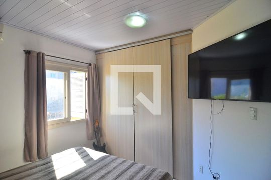 Quarto 1Quarto 1 de casa de condomínio à venda com 2 quartos, 70m² em Nossa Senhora das Graças, Canoas