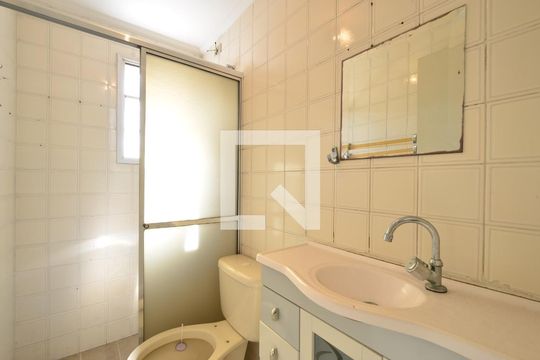 Banheiro Social de apartamento à venda com 2 quartos, 49m² em Vila Guarani (z Sul), São Paulo