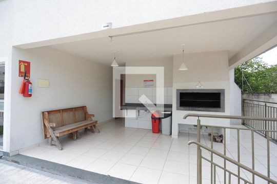 Área comum - Churrasqueira de apartamento para alugar com 2 quartos, 42m² em Operário, Novo Hamburgo