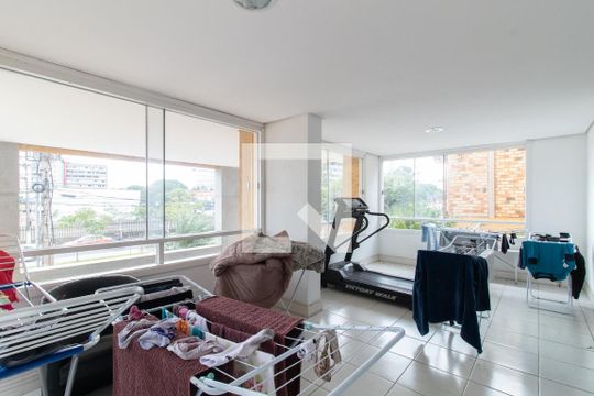 Área comum - Salão de festas de apartamento à venda com 1 quarto, 46m² em Partenon, Porto Alegre