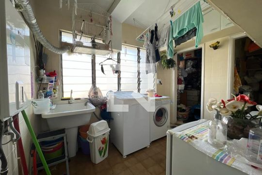 Área de Serviço de apartamento à venda com 3 quartos, 130m² em Vila Andrade, São Paulo