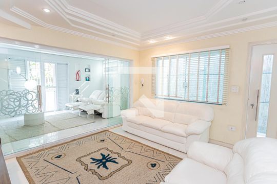 Sala de estar e jantar de casa à venda com 3 quartos, 285m² em Jardim Franca, São Paulo