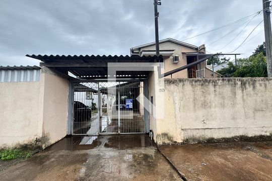 Fachada de casa à venda com 3 quartos, 120m² em Loteamento Parque Recreio, São Leopoldo