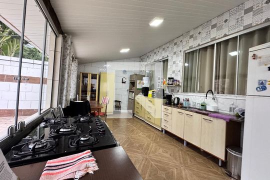 Cozinha de casa à venda com 3 quartos, 120m² em Loteamento Parque Recreio, São Leopoldo