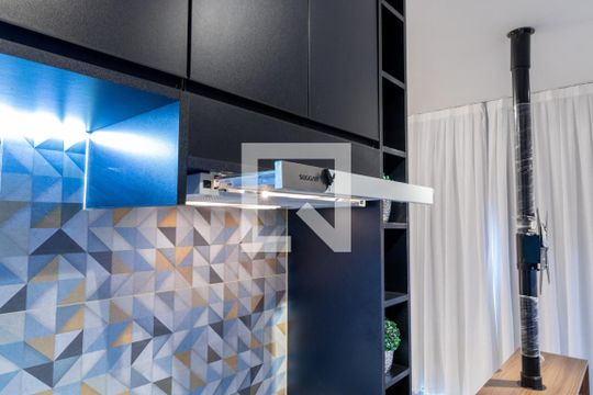Cozinha de apartamento à venda com 1 quarto, 26m² em Santana, São Paulo