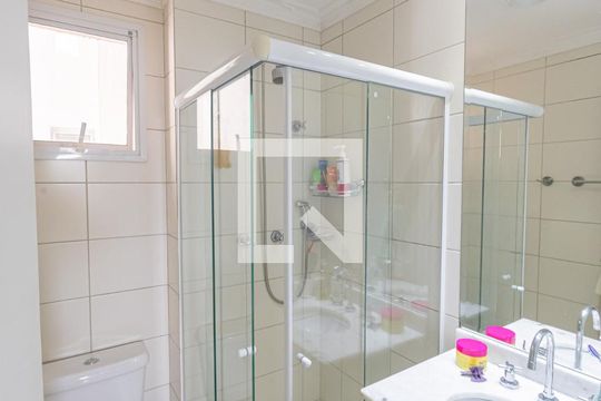 Banheiro Social de apartamento à venda com 3 quartos, 85m² em Alto da Mooca, São Paulo