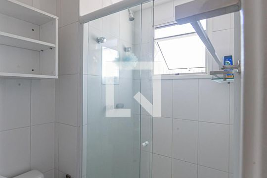 Banheiro Suite de apartamento à venda com 3 quartos, 97m² em Vila Gomes Cardim, São Paulo