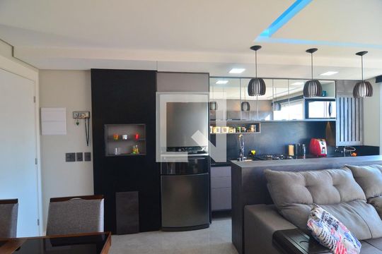 Cozinha de apartamento à venda com 2 quartos, 52m² em Fátima, Canoas