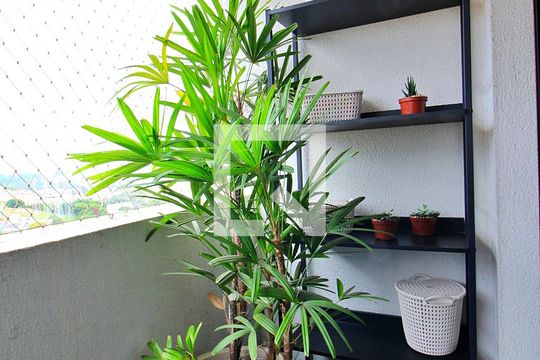 Varanda da Sala de apartamento para alugar com 3 quartos, 80m² em Vila Apiai, Santo André