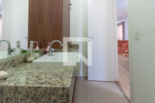 Lavabo de apartamento à venda com 3 quartos, 151m² em Jardim Arpoador, São Paulo