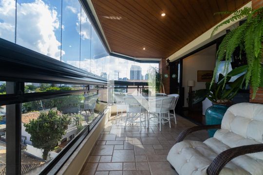Varanda de apartamento à venda com 4 quartos, 248m² em Bela Aliança, São Paulo