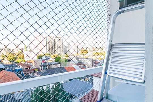 Varanda da Suíte de apartamento à venda com 2 quartos, 119m² em Campestre, Santo André