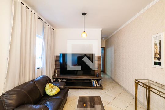 Sala de apartamento à venda com 2 quartos, 119m² em Campestre, Santo André