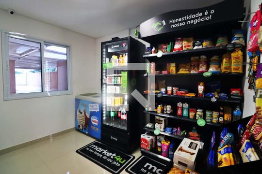 Área comum - Mercado de apartamento para alugar com 2 quartos, 72m² em Vila Príncipe de Gales, Santo André