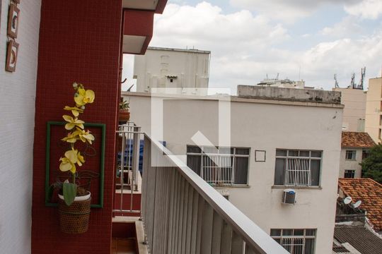 Sala - Varanda de apartamento à venda com 3 quartos, 107m² em Méier, Rio de Janeiro