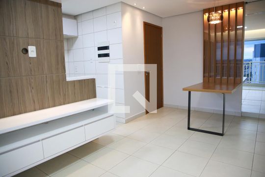 Sala de apartamento para alugar com 2 quartos, 60m² em Jardim Atlântico, Goiânia