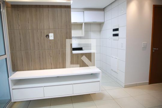 Sala de apartamento para alugar com 2 quartos, 60m² em Jardim Atlântico, Goiânia