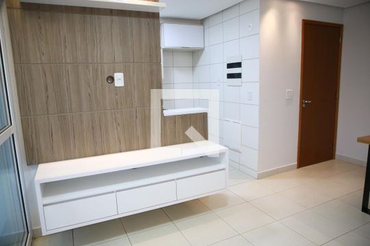 Sala de apartamento para alugar com 2 quartos, 60m² em Jardim Atlântico, Goiânia