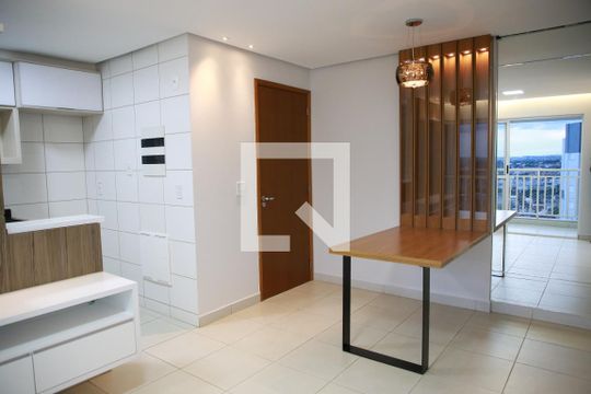 Sala de apartamento para alugar com 2 quartos, 60m² em Jardim Atlântico, Goiânia
