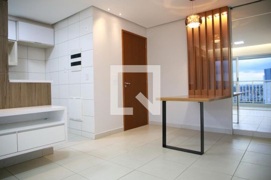 Sala de apartamento para alugar com 2 quartos, 60m² em Jardim Atlântico, Goiânia