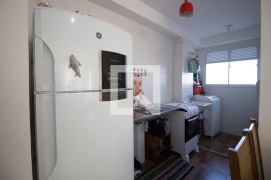 Cozinha de apartamento à venda com 2 quartos, 41m² em Vila Penteado, São Paulo