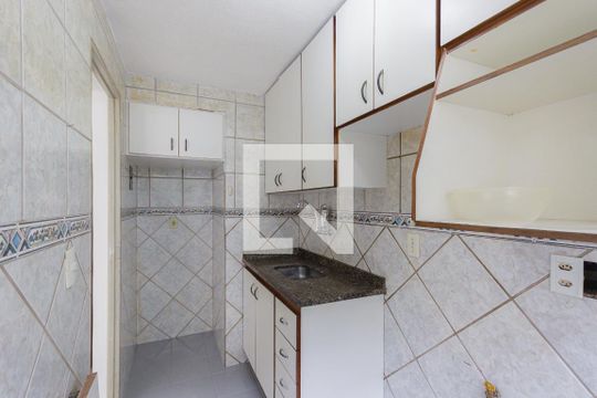 Cozinha e Área de Serviço de apartamento à venda com 3 quartos, 56m² em Anil, Rio de Janeiro