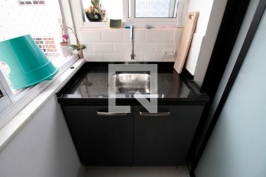 Área de Serviço de apartamento à venda com 2 quartos, 89m² em Santa Cecília, São Paulo