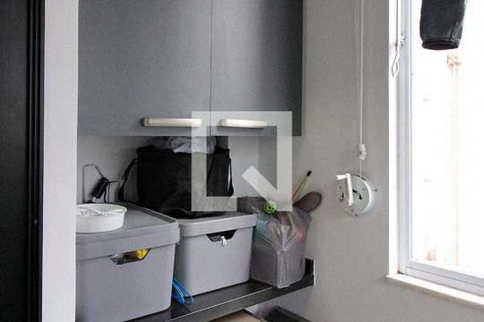 Área de Serviço de apartamento à venda com 2 quartos, 89m² em Santa Cecília, São Paulo