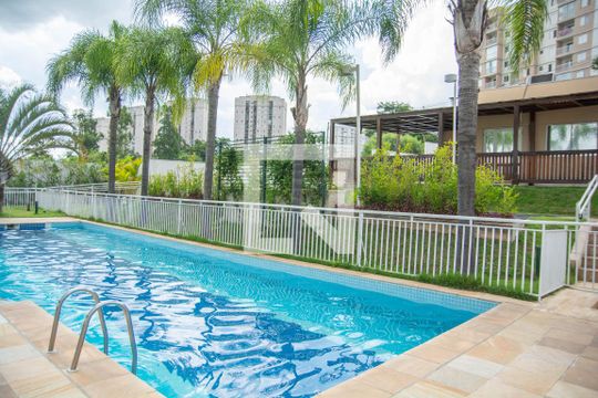 Área comum - Piscina de apartamento à venda com 3 quartos, 60m² em Residencial Parque da Fazenda, Campinas