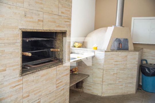 Área comum - Churrasqueira de apartamento à venda com 3 quartos, 60m² em Residencial Parque da Fazenda, Campinas