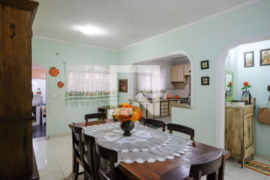 Sala de jantar de casa à venda com 3 quartos, 230m² em Prosperidade, São Caetano do Sul