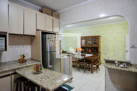 Cozinha de casa à venda com 3 quartos, 230m² em Prosperidade, São Caetano do Sul