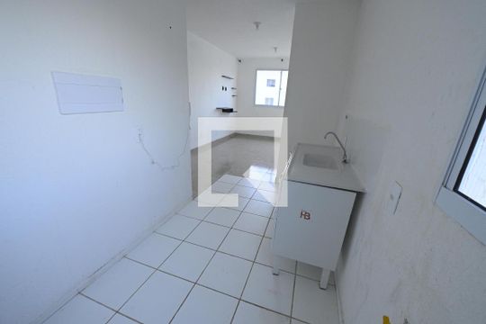 Cozinha de apartamento à venda com 2 quartos, 42m² em Goiá, Goiânia