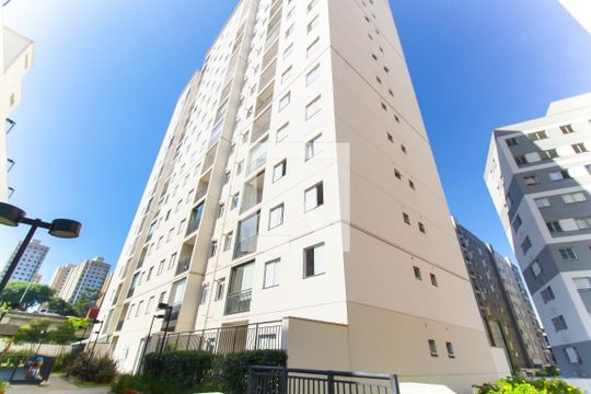 Fachada do bloco de apartamento à venda com 2 quartos, 45m² em Jardim Norma, São Paulo