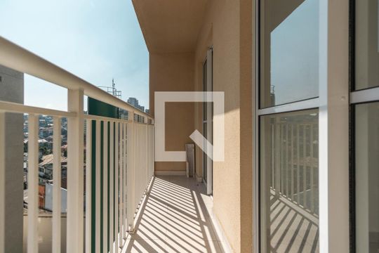 Varanda de apartamento para alugar com 1 quarto, 35m² em Vila Palmeiras, São Paulo