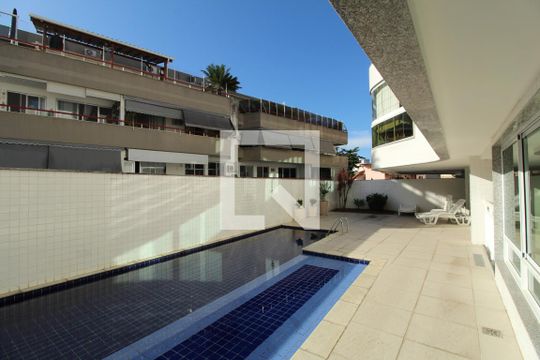 Área Comum - Piscina de apartamento à venda com 3 quartos, 100m² em Recreio dos Bandeirantes, Rio de Janeiro