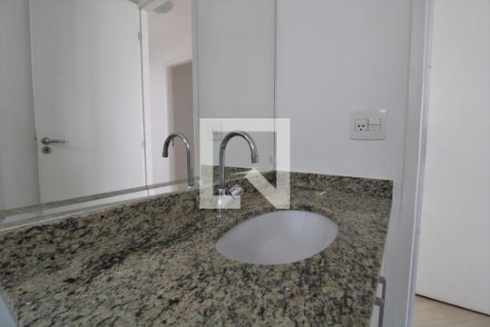 Pia banheiro comum de apartamento à venda com 3 quartos, 121m² em Jardim Caravelas, São Paulo